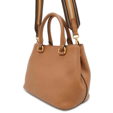 Load image into Gallery viewer, PRADA 2WAY Handbag Camel 1BA411 Leather
