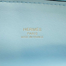 Load image into Gallery viewer, HERMES Bolide 1923 Blue Zephyr Chevre Myzore Goatskin Size Mini
