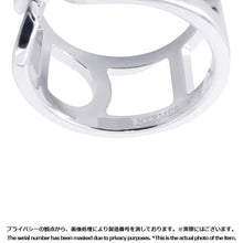 将图像加载到图库查看器中，HERMES Ever Chaine d&#39;Ancre Ring Size MM/51/#11 SV925
