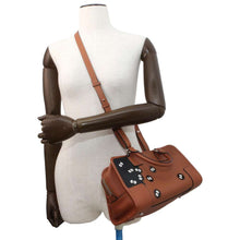 Load image into Gallery viewer, LOEWE Amazona Ghibli collaboration Brown A039N03X02 Leather Size 28
