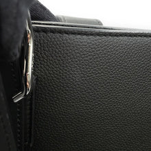 Load image into Gallery viewer, LOEWE Buckle Zipper Tote Bag Black B692K99X03 Calf Leather
