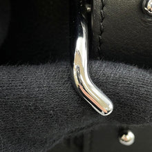 将图像加载到图库查看器中，LOEWE Buckle Zipper Tote Bag Black B692K99X03 Calf Leather
