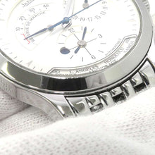 将图像加载到图库查看器中，JAEGER-LE COULTRE Master geography W38.1mm Stainless Steel Silver Dial Q1428120
