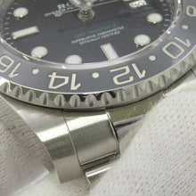 Load image into Gallery viewer, ROLEX GMT MasterII W40mm Stainless Steel Black Dial 126710GRNR
