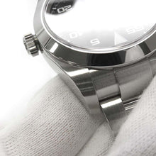 将图像加载到图库查看器中，ROLEX Air-King W40mm Stainless Steel Black Dial 116900
