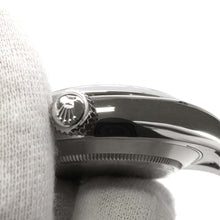 将图像加载到图库查看器中，ROLEX Air-King W40mm Stainless Steel Black Dial 116900
