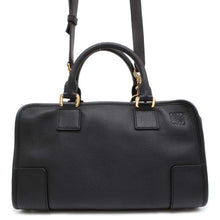 将图像加载到图库查看器中，LOEWE Amazonas Black 352.30.N03 Leather Size 28
