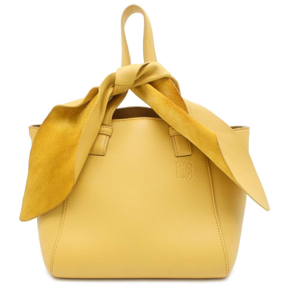 LOEWE Hammock Nugget Bunny Yellow A538H04X09 Leather