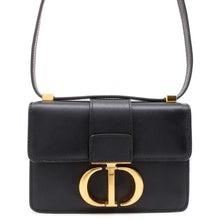 Load image into Gallery viewer, Dior 30Montaigne Shoulder Bag Black S2110UMOS Leather Size micro
