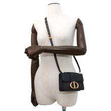 Load image into Gallery viewer, Dior 30Montaigne Shoulder Bag Black S2110UMOS Leather Size micro
