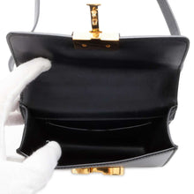 Load image into Gallery viewer, Dior 30Montaigne Shoulder Bag Black S2110UMOS Leather Size micro
