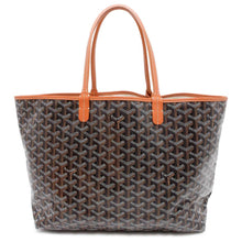 Load image into Gallery viewer, GOYARD Saint Louis Black/Brown PVC Coated Canvas Leather Size PM
