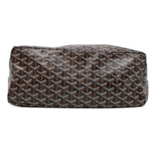 将图像加载到图库查看器中，GOYARD Saint Louis Black/Brown PVC Coated Canvas Leather Size PM
