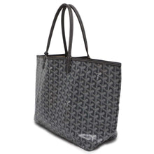 Load image into Gallery viewer, GOYARD Saint Louis Gray PVC Coated Canvas Leather Size PM
