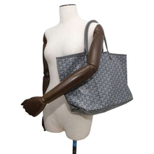 Load image into Gallery viewer, GOYARD Saint Louis Gray PVC Coated Canvas Leather Size PM
