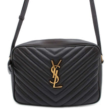 Load image into Gallery viewer, SAINT LAURENT PARIS Lu Camera Shoulder Bag Black612544 Leather
