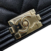 Load image into Gallery viewer, CHANEL Boy Chanel ChainShoulder Bag Black A67364 Caviar Leather Size Mini
