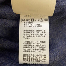 将图像加载到图库查看器中，HERMES Sweater [H-Lift] Size 42 Blue Cashmere
