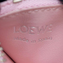 将图像加载到图库查看器中，LOEWE LOEWE Pebble Coin Card Holder Blossom CANBZ40X01 Shiny Nappa Calf Leather
