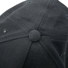 将图像加载到图库查看器中，CELINE Sequins logo cap Size L Black2AUW9641M Cotton98% Polyurethane2%
