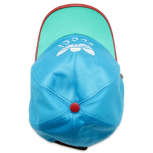 Load image into Gallery viewer, GUCCI Adidas Collaboration Embroidery Baseball Cap Size M Blue/Green 703825 Nylon100%
