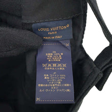 Load image into Gallery viewer, LOUIS VUITTON Cap LV Smash Size L BlackM7608L Cotton100%
