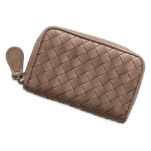 将图像加载到图库查看器中，Bottega Veneta INTRECCIATO ZippyCoin purse Bronze114075 Leather
