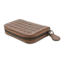 将图像加载到图库查看器中，Bottega Veneta INTRECCIATO ZippyCoin purse Bronze114075 Leather
