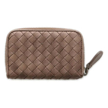 将图像加载到图库查看器中，Bottega Veneta INTRECCIATO ZippyCoin purse Bronze114075 Leather
