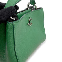 Load image into Gallery viewer, JIMMY CHOO Varenne Mini 2wayShoulder Bag Green Leather
