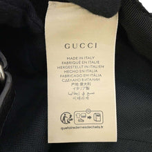 将图像加载到图库查看器中，GUCCI Jumbo GG Baseball Cap Size XL Black 727562 Cotton70% Polyester30%
