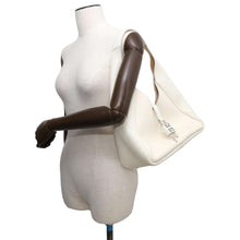 Load image into Gallery viewer, Givenchy One Shoulder Bag Ivory Leather embossed
