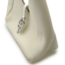 Load image into Gallery viewer, Givenchy One Shoulder Bag Ivory Leather embossed
