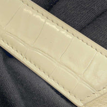 将图像加载到图库查看器中，Givenchy One Shoulder Bag Ivory Leather embossed
