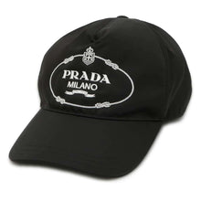 Load image into Gallery viewer, PRADA Baseball cap Size M Black1HC179 Nylon100%
