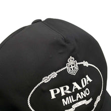 将图像加载到图库查看器中，PRADA Baseball cap Size M Black1HC179 Nylon100%
