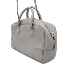 将图像加载到图库查看器中，LOEWE Amazonas Pearl Grey A039N08X01 Leather Size 28
