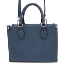 Load image into Gallery viewer, LOUIS VUITTON Onthego Navy Blue M58956 Monogram Empreinte Leather Grain Leather Size PM
