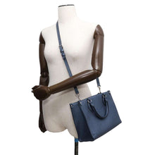 Load image into Gallery viewer, LOUIS VUITTON Onthego Navy Blue M58956 Monogram Empreinte Leather Grain Leather Size PM
