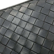 Load image into Gallery viewer, Bottega Veneta INTRECCIATO Zip Around Chozai Cloth Black 114076 Lambskin
