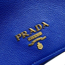 Load image into Gallery viewer, PRADA Shoulder Bag Blue 1BD163 Leather
