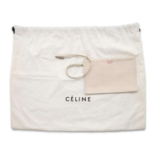 Load image into Gallery viewer, CELINE Maid into tote White 18608 Canvas Leather Size Small
