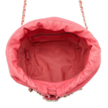 将图像加载到图库查看器中，CHANEL CC Logo Drawstring BagShoulder Bag Pink AS2313 Lambskin
