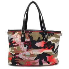 将图像加载到图库查看器中，Dior Anselm Lyle Camouflage Tote Bag Multicolor PVC Leather
