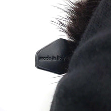 Load image into Gallery viewer, LOUIS VUITTON Porte Cles Wild Panda Noir/WhiteM63094 Fur Leather
