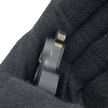 将图像加载到图库查看器中，Dior CD logo buckle rollercoaster belt Black 4328ANYMJH00N Leather Size 90
