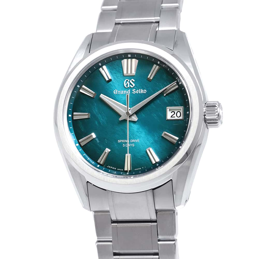 SEIKO Grand Seiko Evolution 9 Collection W40mm Ti Blue Green Dial SLGA025