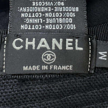 Load image into Gallery viewer, CHANEL logo bucket hat Size M Black/MulticolorAA9703 Cotton100%
