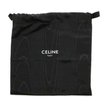 Load image into Gallery viewer, CELINE Triomphe Busas Shoulder Bag Black 114453 Calf Leather Size Medium
