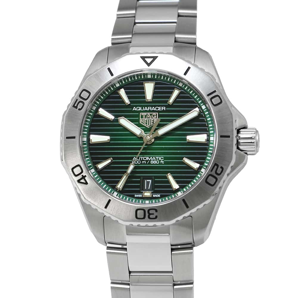 TAG HEUER Aquaracer Professional 200 Date W40mm Stainless Steel Green Dial WBP2115.BA0627